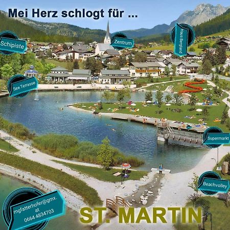Appartements Haus Bergland Sankt Martin am Tennengebirge Eksteriør billede